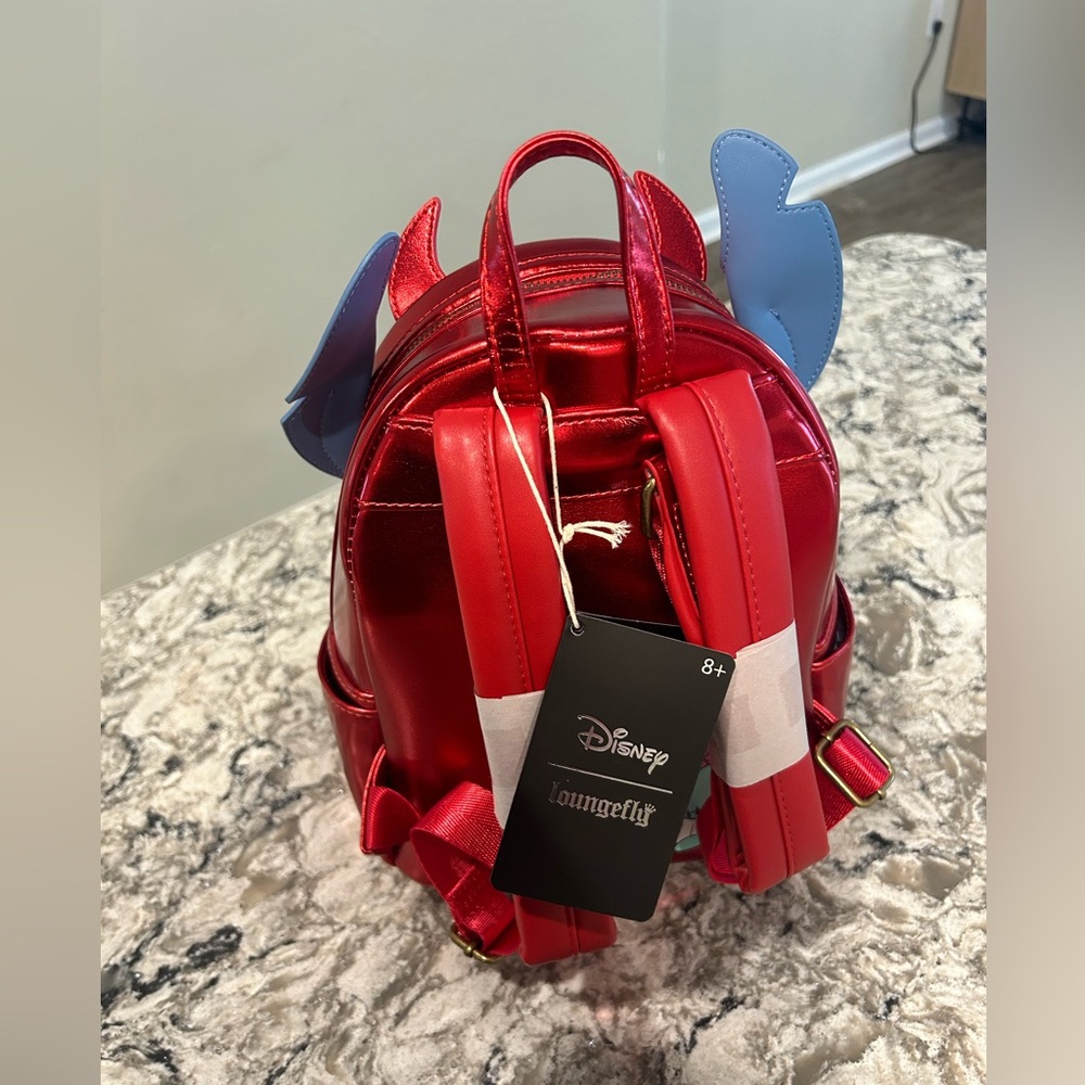 Loungefly Stitch Devil Mini Backpack - Picture 2 of 6